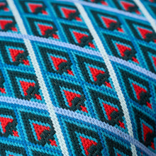Load image into Gallery viewer, The Feather in Blue - Square
