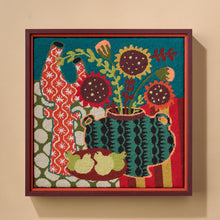Load image into Gallery viewer, Frame I: Needlepoint Double Box Frame
