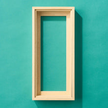Load image into Gallery viewer, Frame O : Small Rectangle Double Box Frame
